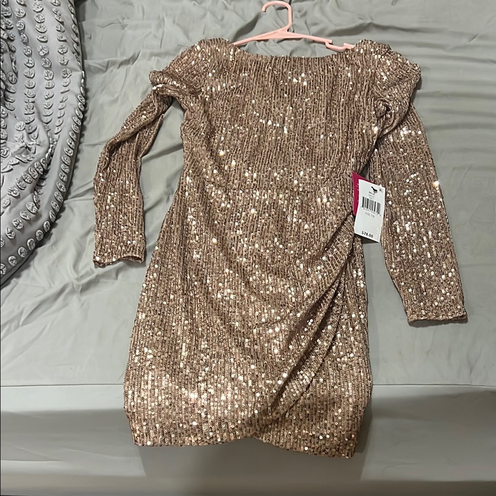 Belk Toast Sequin Dress